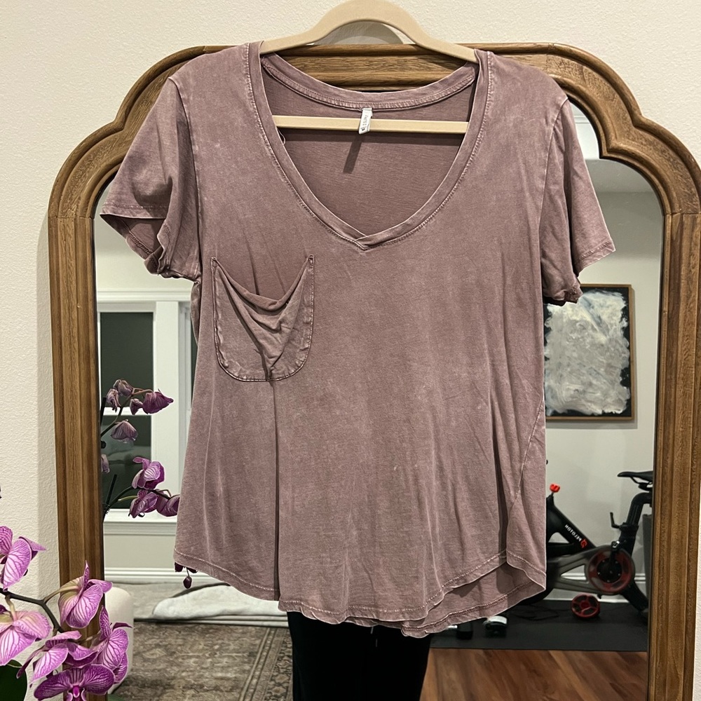 Mauve z supply tee